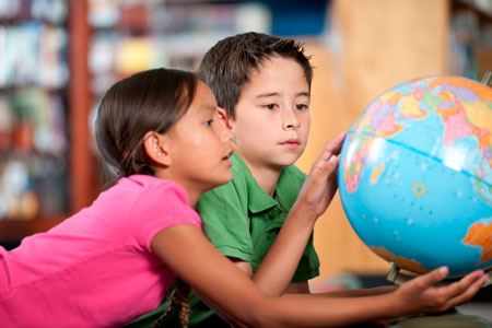 Elementary-globe-kids